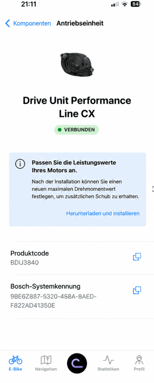 Bosch Update 120 Nm