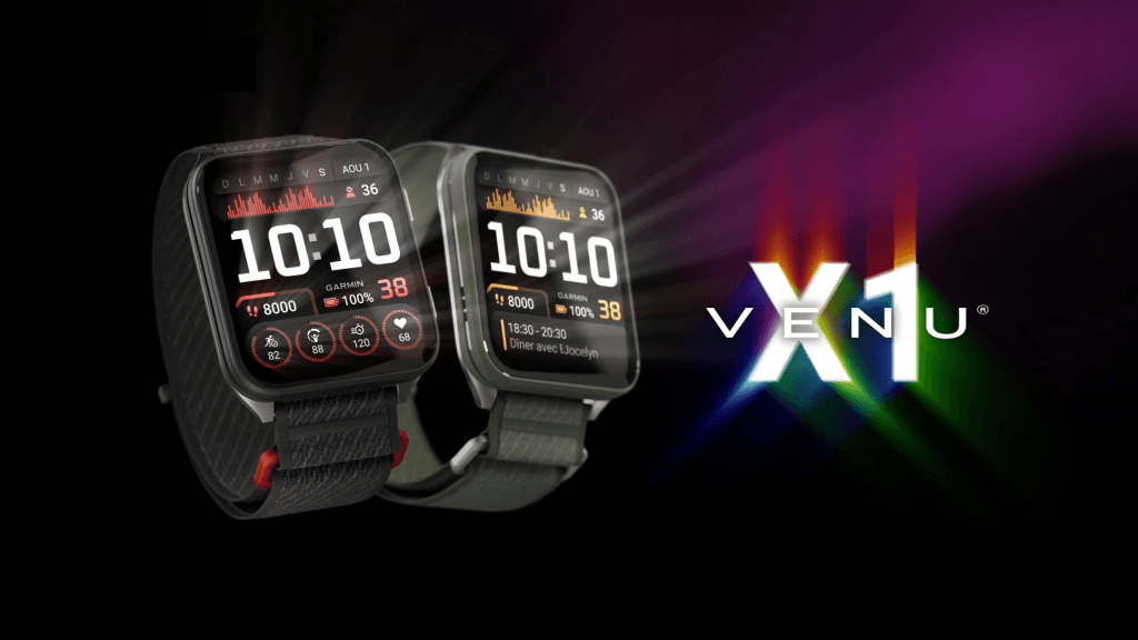 Garmin Venu X1, la nouvelle montre de sport la plus connectée