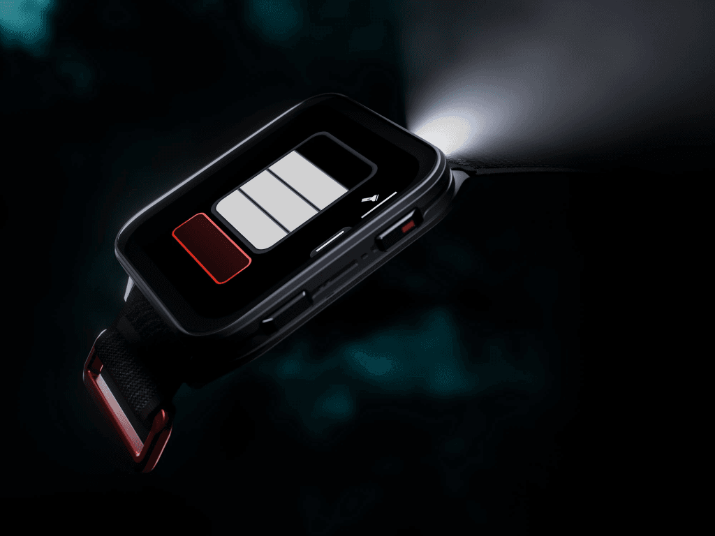 Une des nouvelles fonctionnalités de la Garmin Venu X1 : la lampe torche