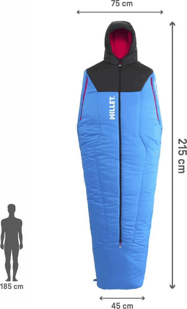 Millet Bossons -10°, der beste Kunstfaserschlafsack für kalte Nächte 