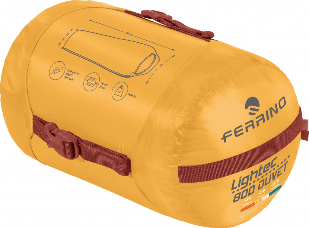 Ferrino Lightec 800, das beste Preis-Leistungs-Verhältnis/Temperatur  