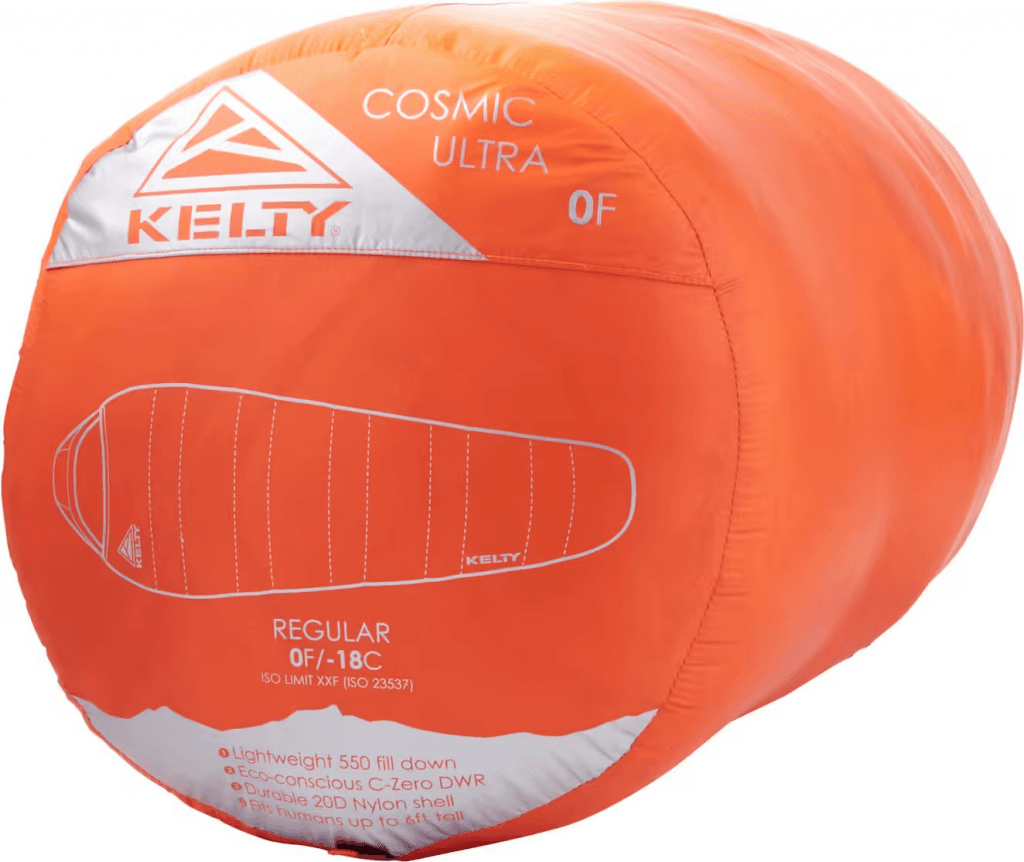 Kelty Cosmic Ultra, ein ausgezeichnetes Preis-Leistungs-Verhältnis für ein sehr warmes Modell