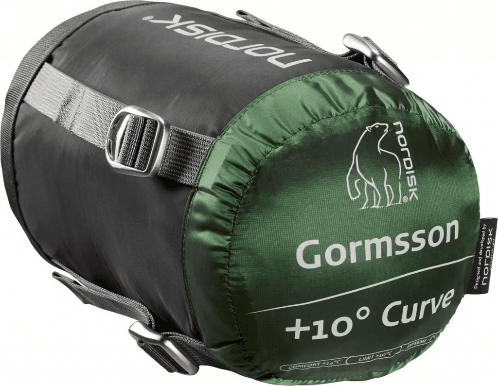 Nordisk Gormsson 10°, der leichteste Kunstfaserschlafsack (420 Gramm auf der Waage)
