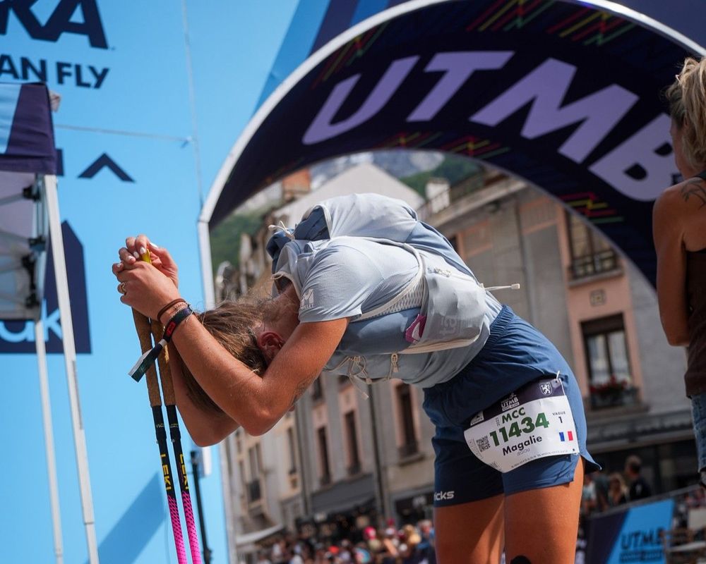 Ankunft der MCC des UTMB