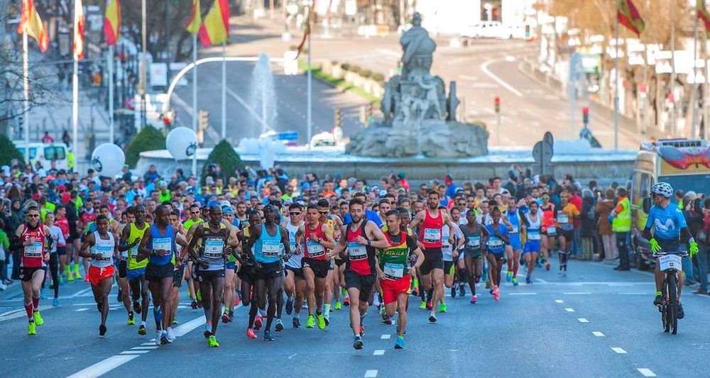 media maraton de Madrid