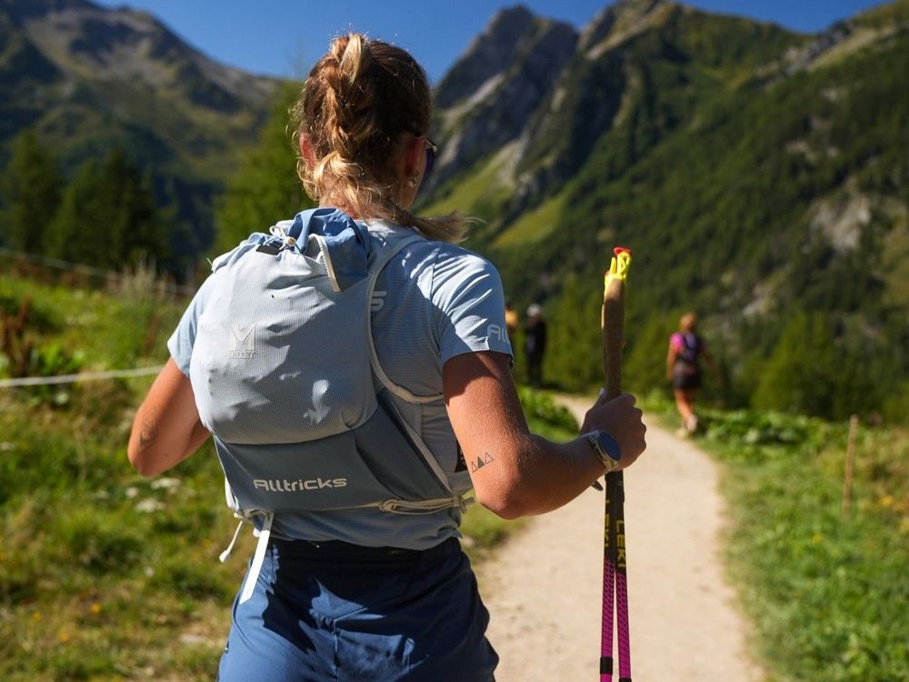 equipment during a UTMB race