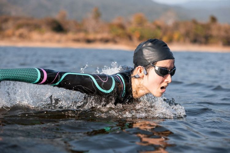 Koptelefoon met botgeleiding Shockz OpenSwim Pro