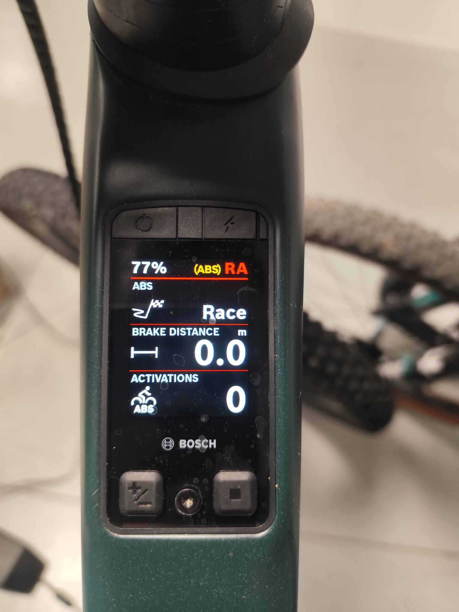 Ecran kiox 400C pour gérer l'ABS eBike Bosch