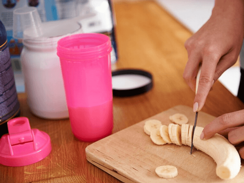 Whey et banane
