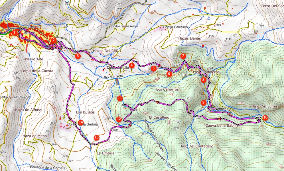 rutas de trail en España - ruta de los cahorros